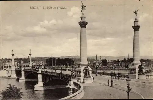 Ak Lüttich Lüttich Wallonien, Pont de Fragnée