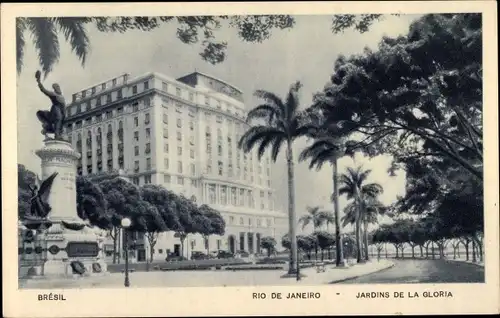 Ak Rio de Janeiro Brasilien, Jardins de la Gloria