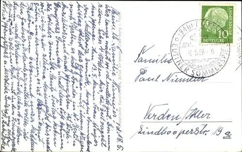 Ak Eutin in Ostholstein, Rosengarten