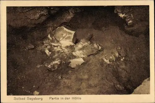 Ak Bad Segeberg in Holstein, Höhle