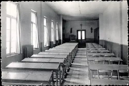 Ak Laeken Brüssel, Institut der Ursulinen, Schule, Studiersaal