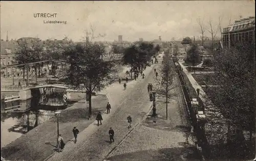 Ak Utrecht Niederlande, Leidscheweg