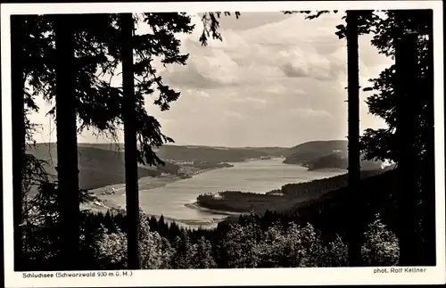 Ak Schluchsee im Schwarzwald, Panorama