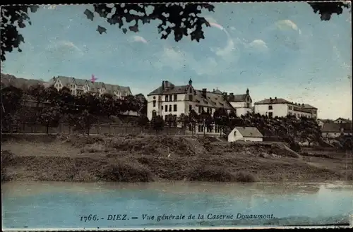 Ak Diez an der Lahn, Vue generale de la Caserne Doaumont