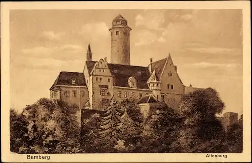 Ak Bamberg in Oberfranken, Altenburg
