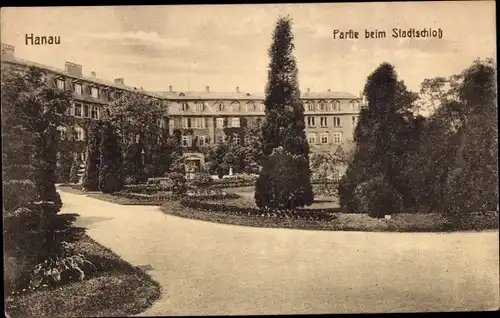 Ak Hanau am Main, Stadtschloss