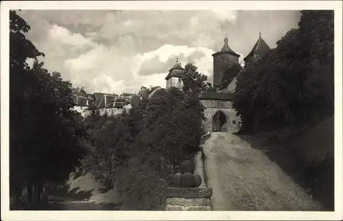 Ak Rothenburg ob der Tauber Mittelfranken, Kobolzellertor