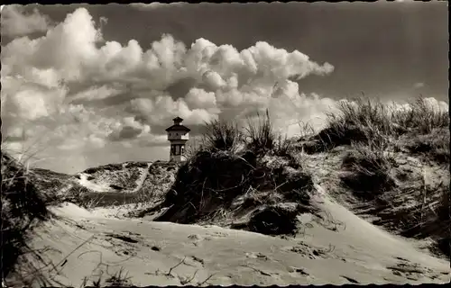 Ak Nordseebad Langeoog Ostfriesland, Wasserturm, Dünen