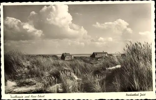 Ak Nordseebad Juist in Ostfriesland, Haus Eckart, Inselhospiz