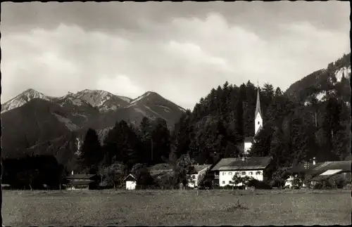 Ak Raiten Schleching in Oberbayern, Achental, Kirche