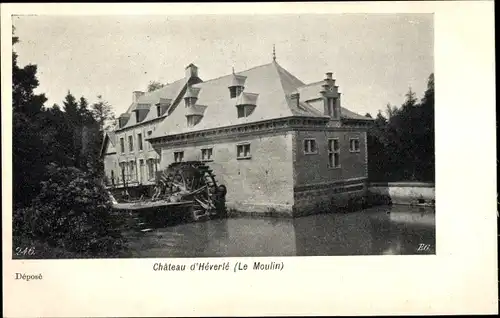 Ak Heverlee Leuven Leuven Flämisch-Brabant, Château d'Héverlé, Château d'Arenberg