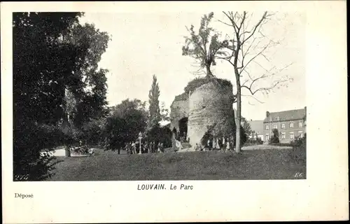 Ak Louvain Leuven Flämisch-Brabant, Le Parc