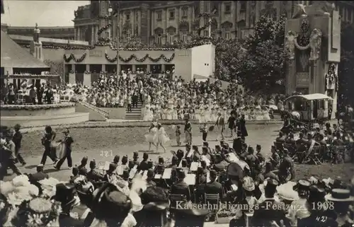 Ak Wien, Kaiserhuldigungs-Festzug 1908, Kutsche