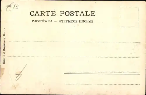 Ak Warszawa Warschau Polen, Straßenpartie