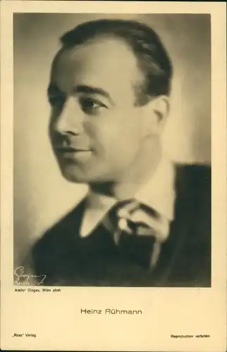 Ak Schauspieler Heinz Rühmann, Portrait