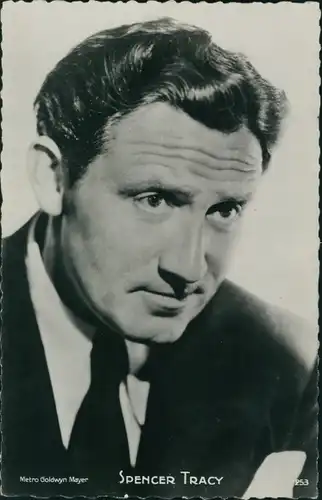 Ak Schauspieler Spencer Tracy, Metro Goldwyn Mayer 253