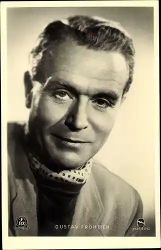 Ak Schauspieler Gustav Fröhlich, Portrait, FBZ Verlag