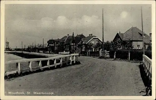 Ak Sint Maartensdijk Zeeland Niederlande, Woudhoek