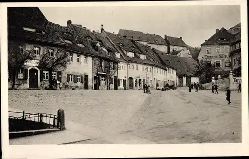 Ak Pirna in Sachsen, Tischerplatz