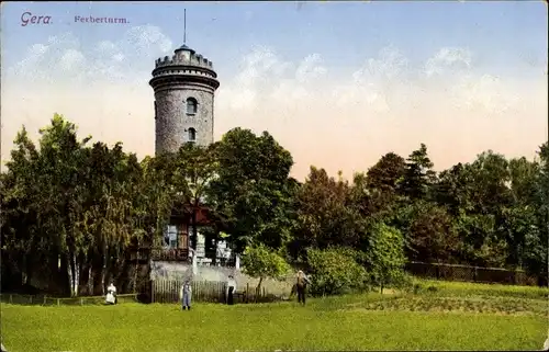 Ak Gera in Thüringen, Ferberturm