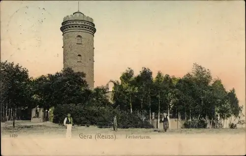 Ak Gera in Thüringen, Ferberturm