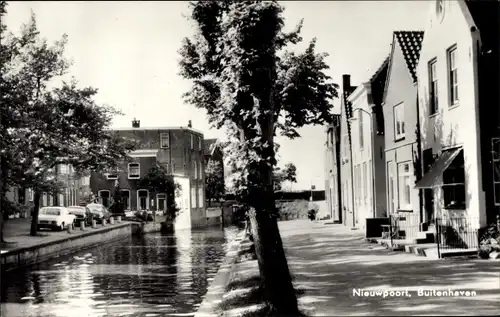 Ak Nieuport Nieuwpoort Molenlanden Südholland, Buitenhaven