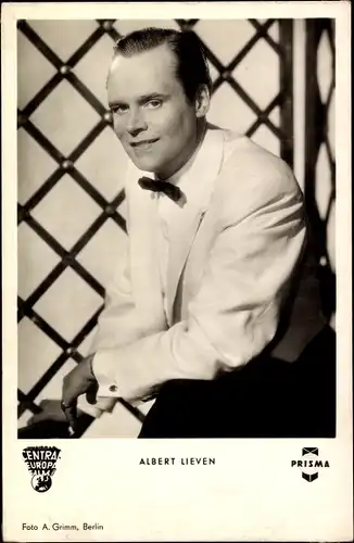 Ak Schauspieler Albert Lieven, Portrait, Film Die Rose von Stambul