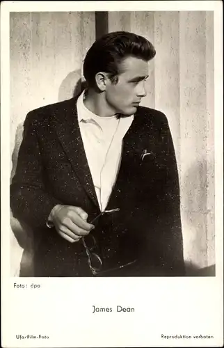 Ak Schauspieler James Dean, Portrait