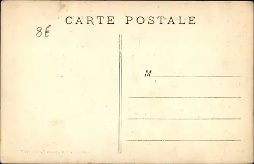 Ak Cayeux sur Mer Somme, Rathaus