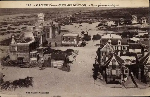 Ak Brighton Französisch Cayeux Somme, Panorama