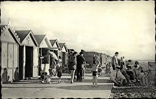 Ak Cayeux sur Mer Somme, les Planches