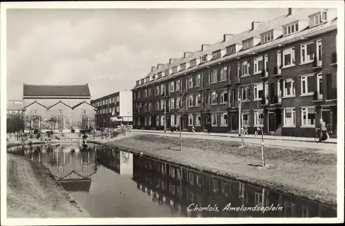 Ak Charlois Rotterdam Südholland Niederlande, Amelandseplein