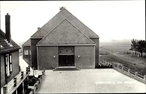 Ak Moercapelle Moerkapelle Südholland, Gemeindehaus