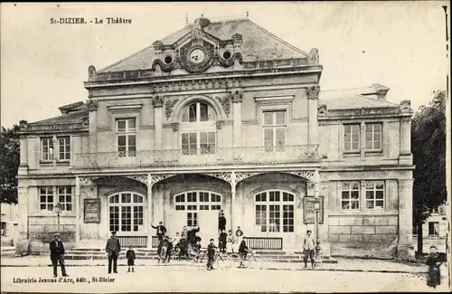 Ak Saint Dizier Haute Marne, Theater