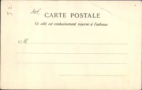 Ak Montier-en-Der Haute Marne, Kirche vom Ufer des Flusses aus gesehen