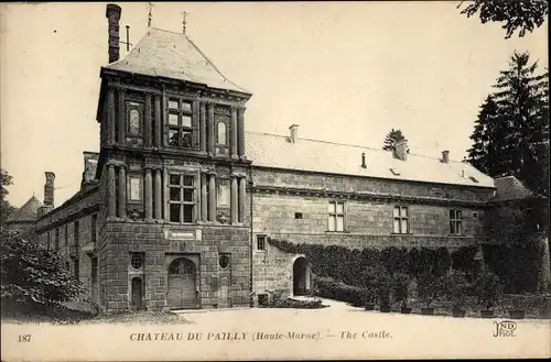 Ak Le Pailly Haute Marne, Schloss