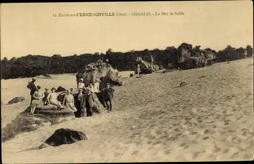 Ak Chaalis Oise, La Mer de Sable