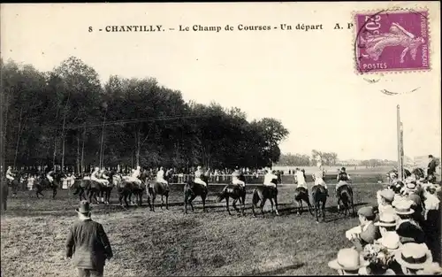 Ak Chantilly Oise, Le Champ de Courses