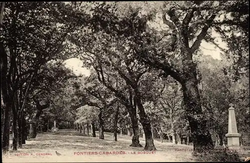 Ak Fontiers Cabardès Aude, Le Bosquet