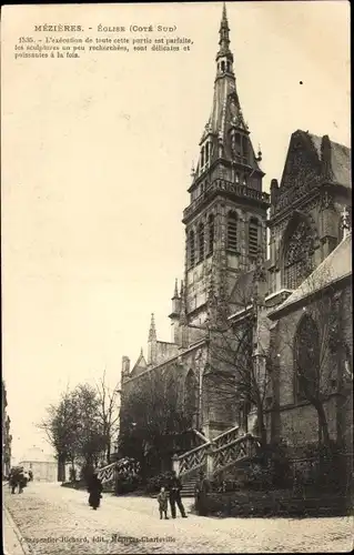 Ak Mézières Ardennes, Die Kirche