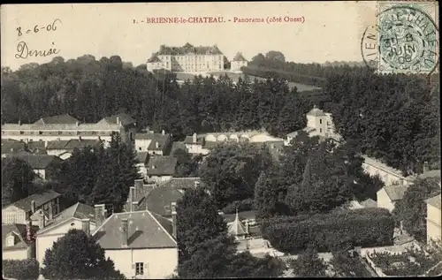 Postkarte Brienne le Château Aube, Panorama