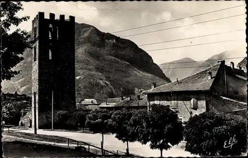 Ak Tarascon Ariège, Turm von St. Michel