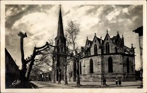 Postkarte Mirepoix Ariège, Kathedrale Saint-Maurice