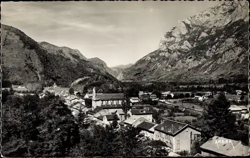 Ak Les Cabannes Ariège, Gesamtansicht