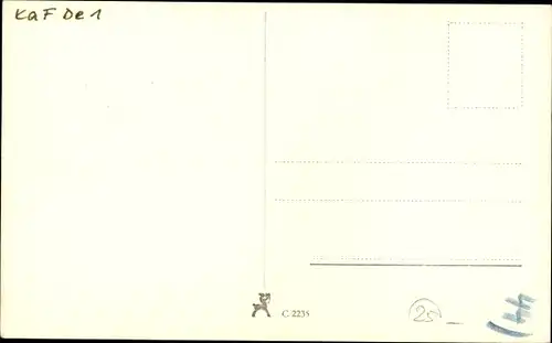 Ak Schauspieler Viktor de Kowa, Portrait im Anzug, Autogramm