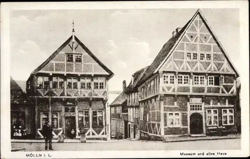 Ak Mölln in Lauenburg, Museum, Altes Haus