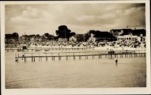 Ak Ostseebad Kellenhusen in Holstein, Seebrücke