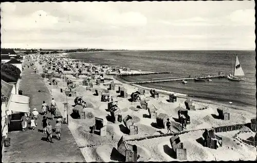 Ak Ostseebad Kellenhusen in Holstein, Promenade, Strand