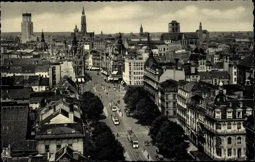 Ak Antwerpen Antwerpen Flandern, Panorama