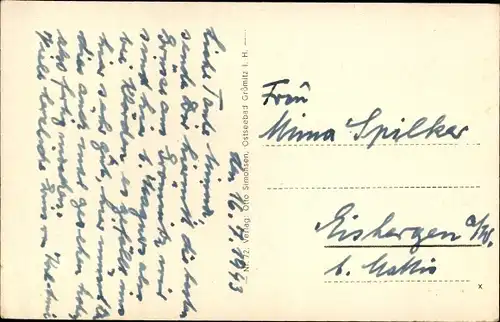 Ak Ostseebad Grömitz in Holstein, Blick auf den Strand, Promenade